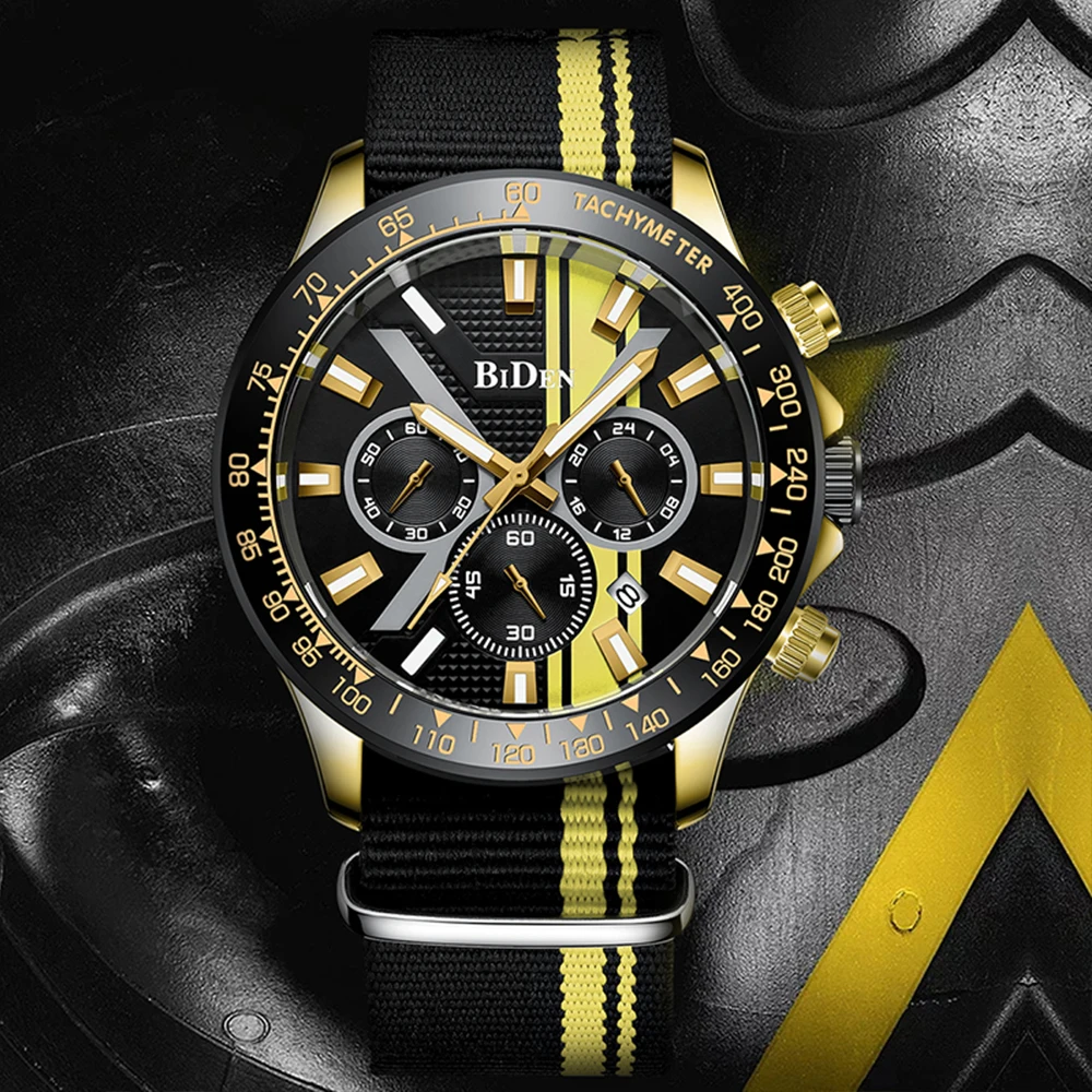 

2021Top Luxury Calendar Quartz Wirtwatch for Men Business Watch Luminous Style Waterproof Chronograph A+ Clock Relogio Masculino