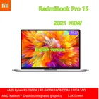 2021 Новый Xiaomi RedmiBook Pro 15 ноутбук Ryzen R7-5800H 16GB + 512GB SSD 15,6 inch 3,2 K экран Mi ноутбук Win 10 Pro PC