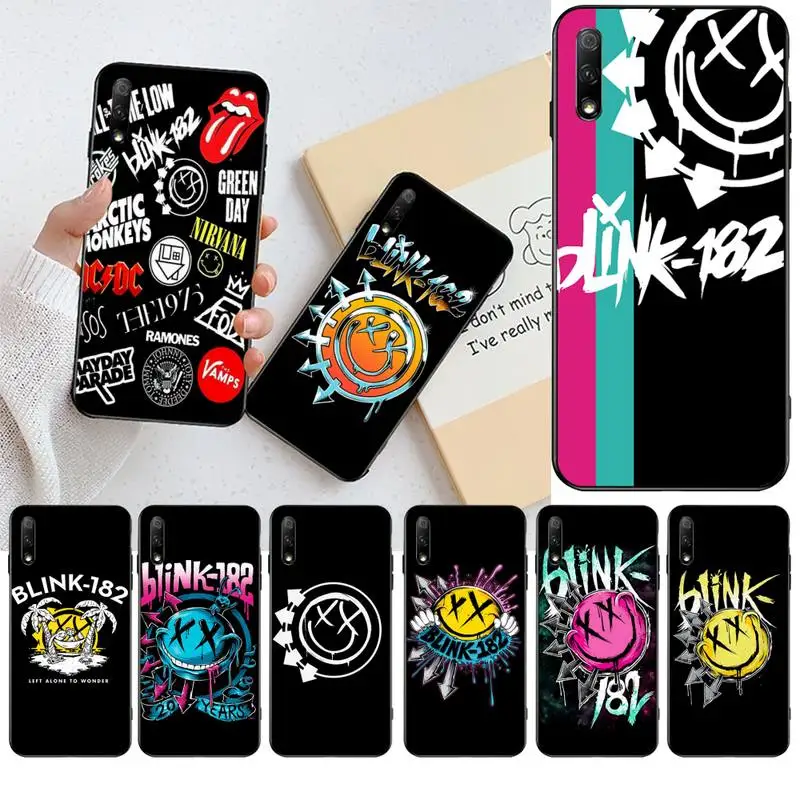 HPCHCJHM Pro панк рок группа Blink 182 новое поступление черный сотовый телефон чехол для