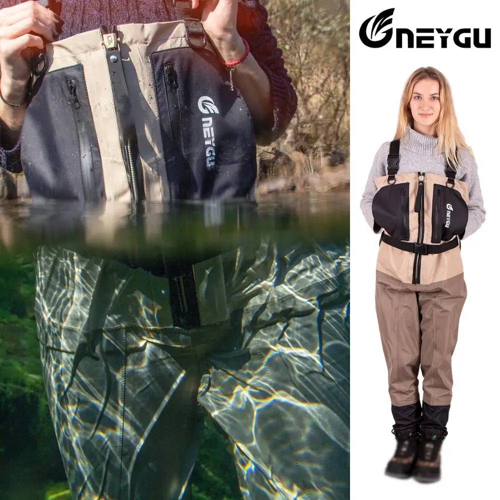 NEYGU высокая талия водостойкие рандомные рыболовные сапоги с карманом для рук