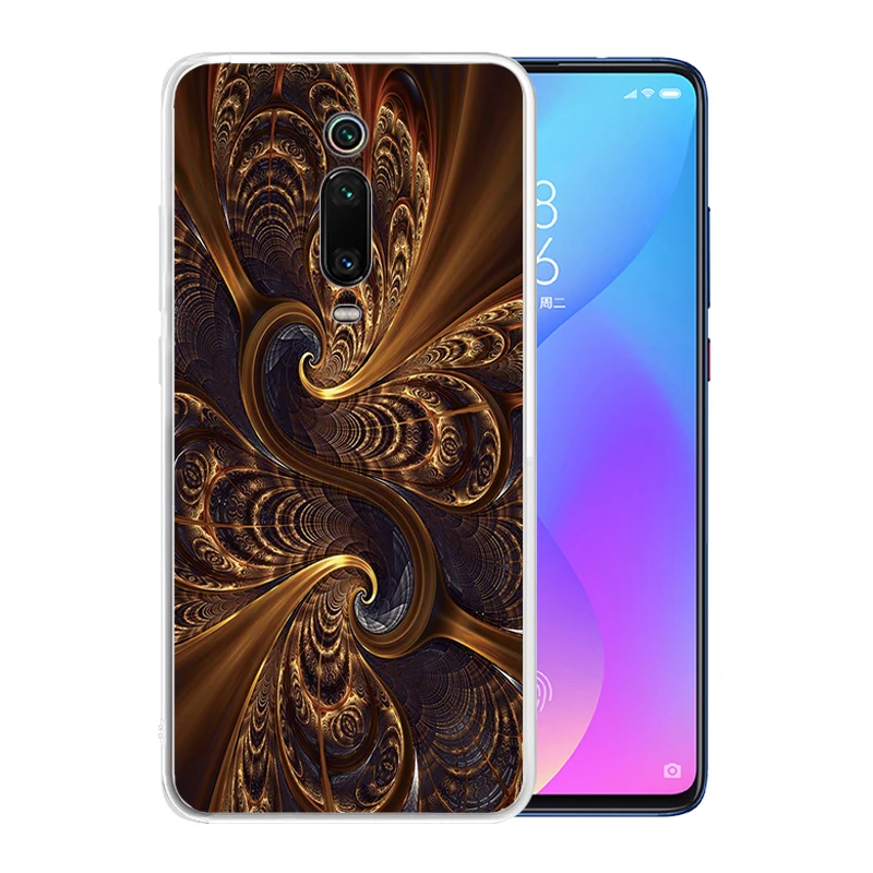 for Xiaomi Redmi Note 8 Pro 7 6 K20 K30 5G 8A 7A Soft Silicone Clear Transparent TPU Case Fantasy Retro Printed Cover |
