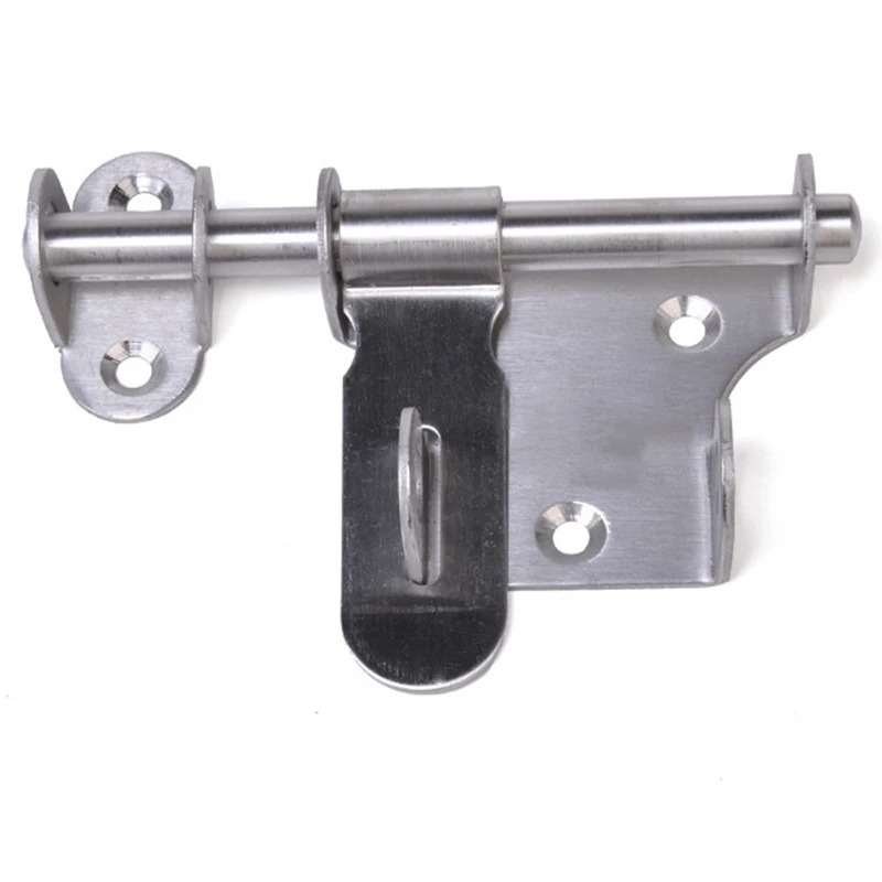 

Stainless Steel Door Latch Windows Latches Toilet Wood Door Bolt Double Sliding Lock Spring Latch Hardware Accessories