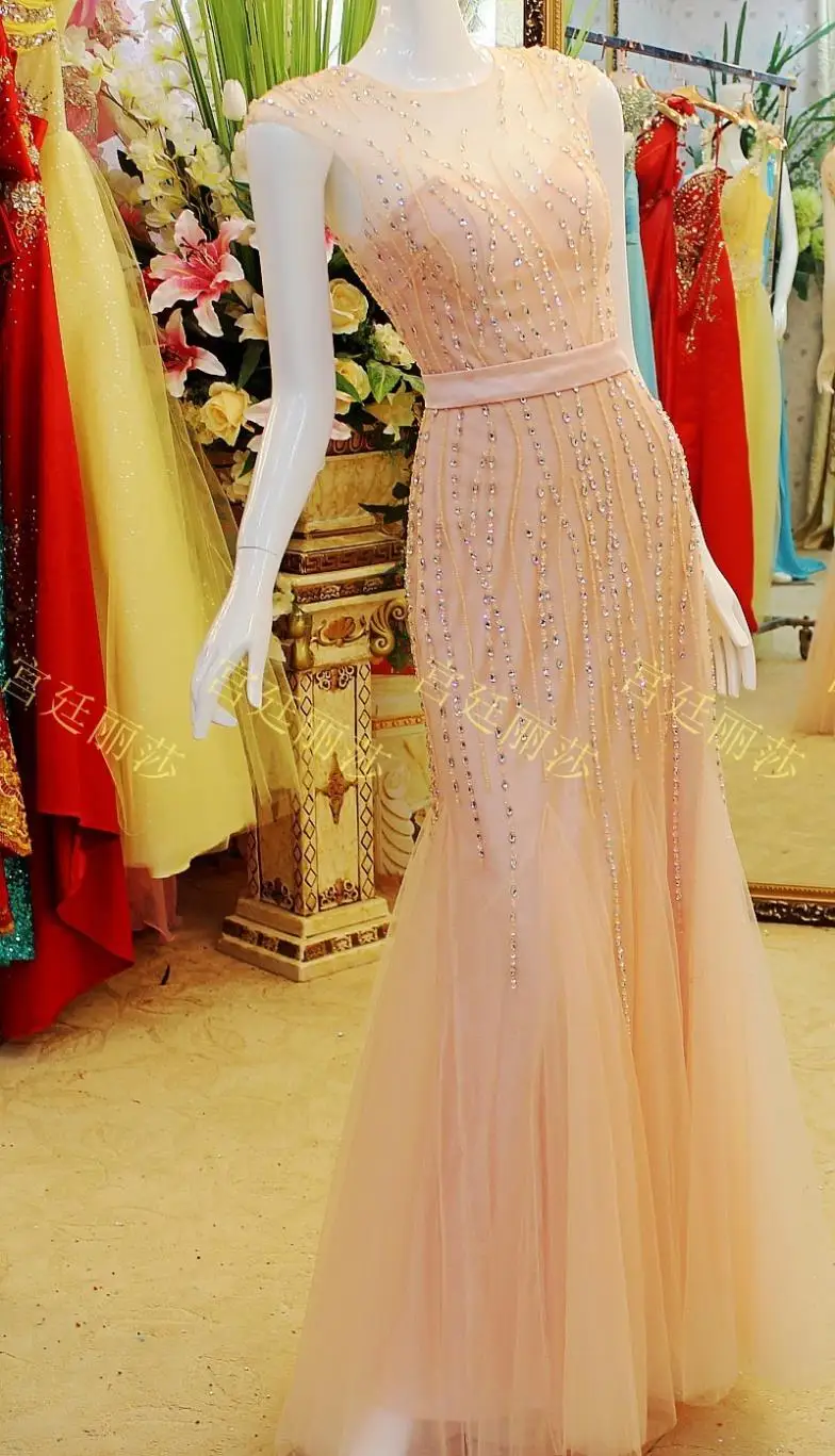 

Женское длинное платье с кристаллами, фиолетовое платье для выпускного вечера, платье для подружки невесты, 2018