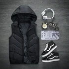 Жилет мужской теплый, без рукавов, на осеньзиму, C203