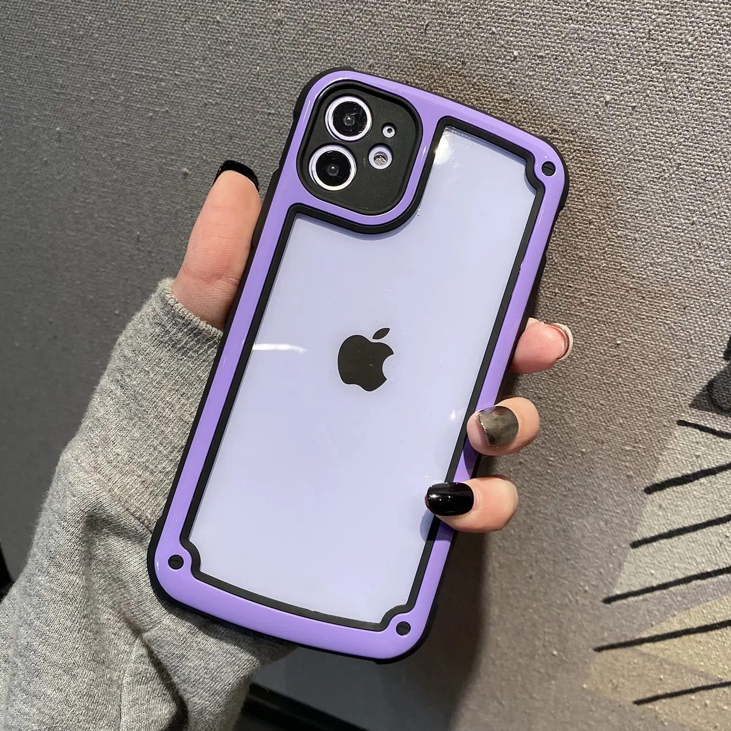 

Luxury Transparent Phone Case For iPhone 12 Mini 11 Pro Max XR X XS Max 7 8 Plus SE 2020 Soft TPU Clear Full Protective Cover