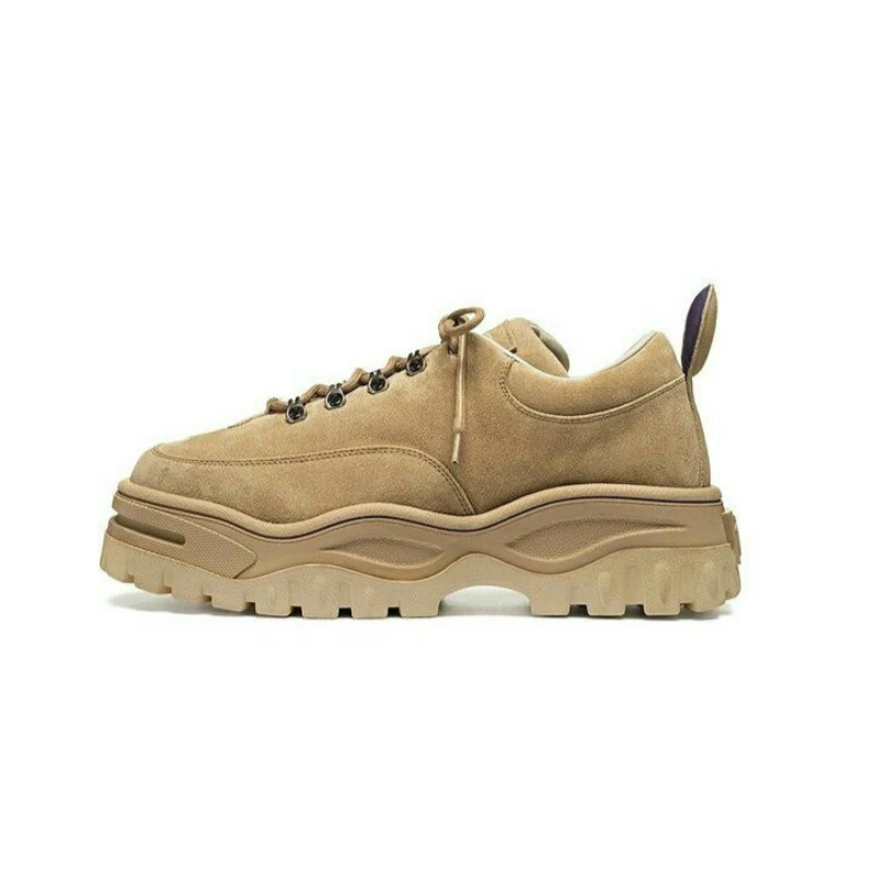 Обувь на платформе с круглым носком Цвет Черный Европейская мода женская обувь