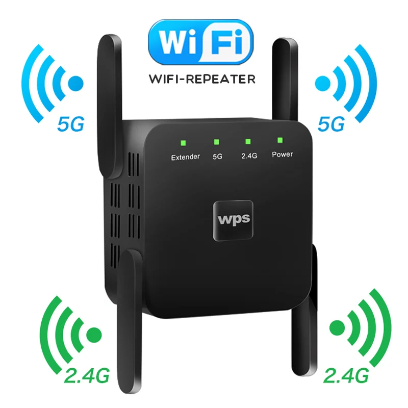 Wi Fi ретранслятор 2 4 ГГц беспроводной усилитель с большим радиусом действия