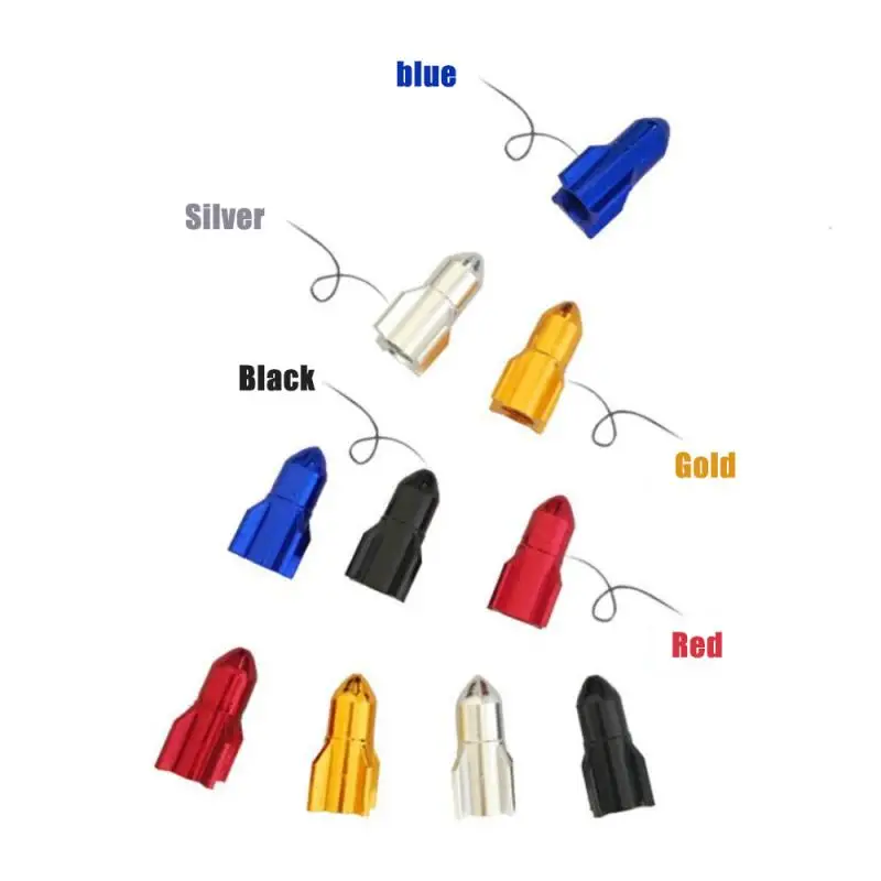 Велосипедный клапан в форме ракеты из алюминиевого сплава колесные диски для