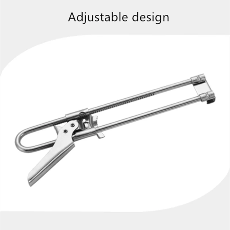 Регулируемый консервный нож из нержавеющей стали профессиональный ручной