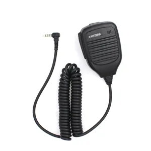 Портативный микрофонный Динамик для Baofeng UV-3R Walkie Talkie с аудиоразъемом 3,5 мм