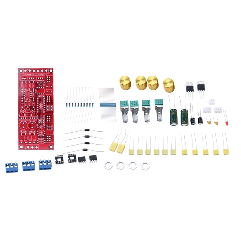 

Ne5532 op-amp Hifi усилитель предусилитель Объем Тон Eq Управление доска Diy Kit