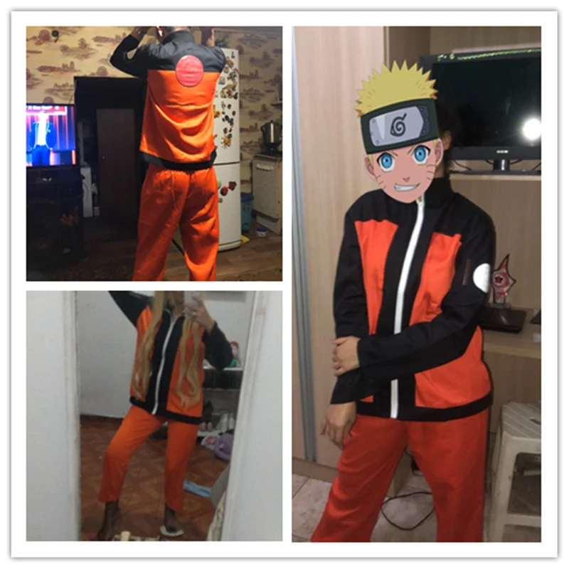 

Uzumaki Cosplay Costume Anime Ninja Costume Boy Performance Costume Japanese Cartoon Costume Uzumaki Ninja Jacket Top Pants Kids