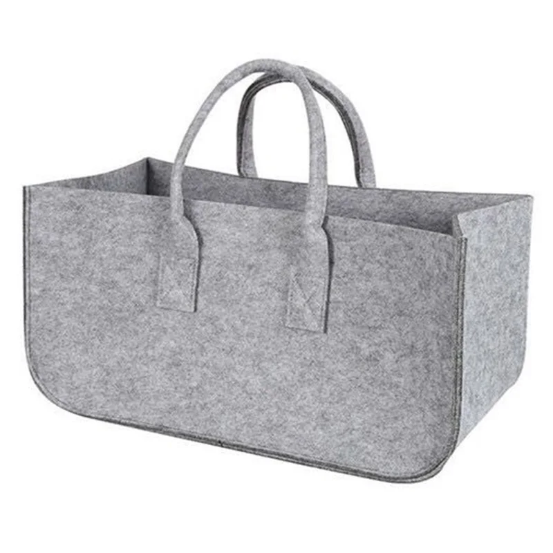 Камин деревянная войлочная корзина для хранения кладя дровами разные мелочи