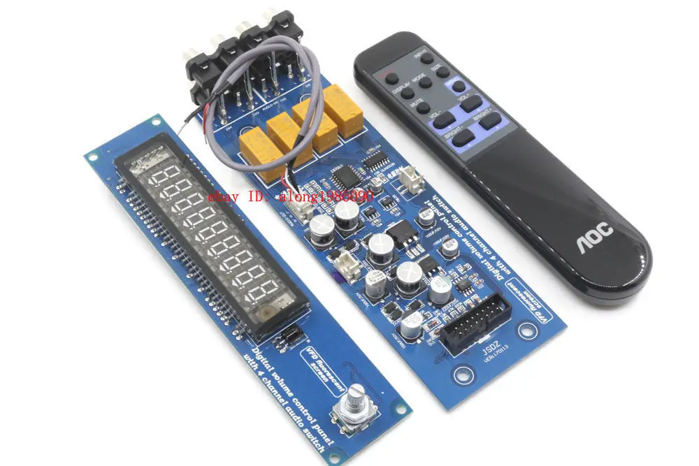 Сборная плата предусилителя CS3310 с дистанционным управлением 4 сторонней платой