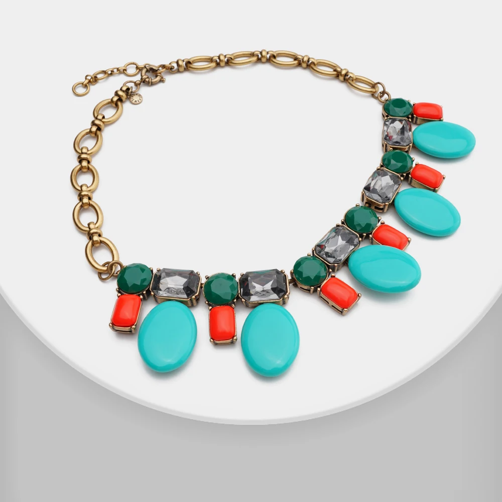 

Amorita boutique Colored beads pendant necklace.s