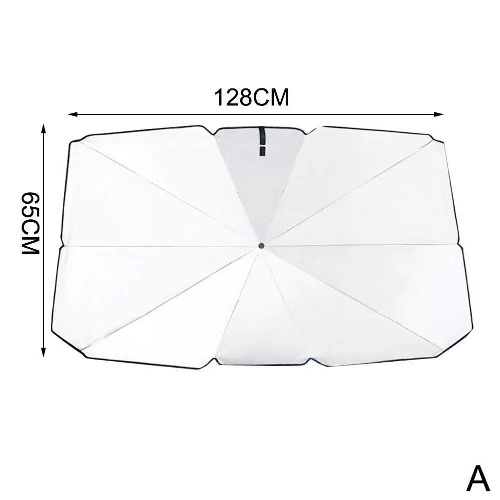 

Free Shipping Umbrella Car Shade Front Visor Insulation Uv Car Heat Pad Shading Cloth H8g5