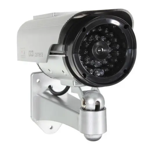 Поддельная камера видеонаблюдения на солнечной батарее с мигающим ИК