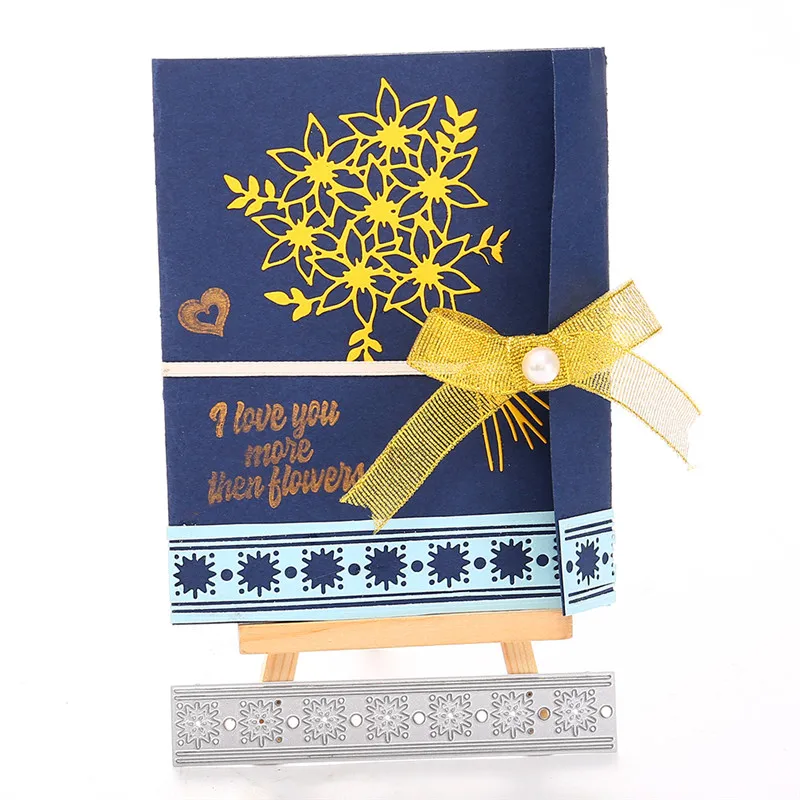 Naifumodo пустотелая кружевная окантовка металлические Вырубные штампы новинка 2019