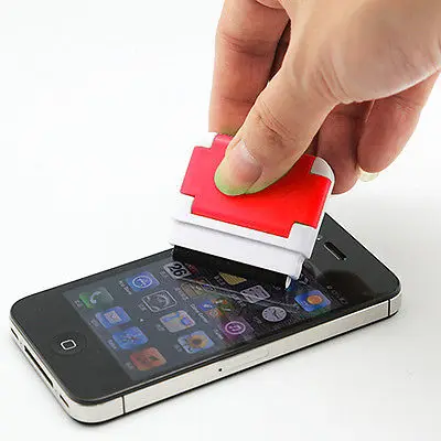 Creative Mobile Phone Seat Screen Wipe Erasing New Special Gifts Function Promotion Cleaning Rub Brush Tool | Дом и сад