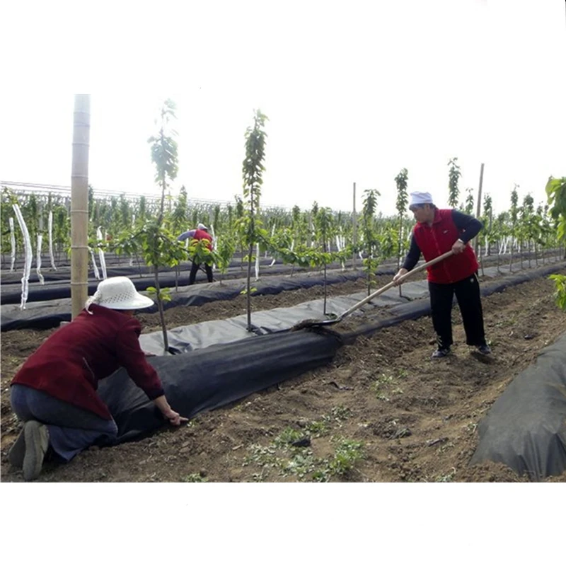 

4m Width Mulch Cloth Mat Land Protection Warm Breathable Weed Barrier Grape Warm Garden Flowers Potting Plant Cover