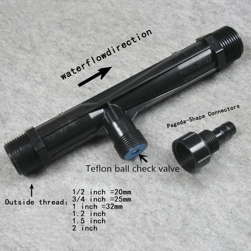 Устройство струйное из НПВХ пластиковая труба инжектор для воды устройство