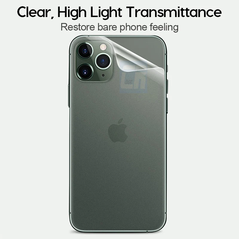 Ультратонкая матовая задняя мягкая Гидрогелевая пленка HD для iPhone 11 Pro XS Max