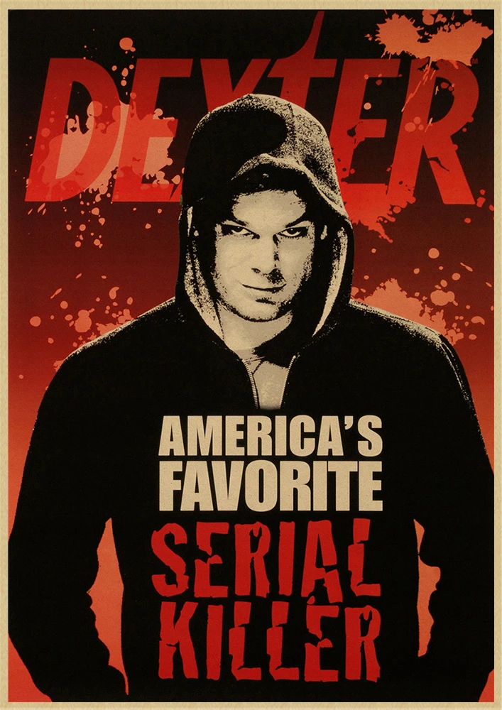 

Horror TV Series Posters Printed Vintage Posters Wall Sticker For Home Room Store Wall Art 42x30cm