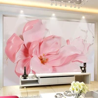 custom 3d wallpaper modern stereo relief flowers photo wall murals living room tv sofa bedroom home decor romantic wall painting