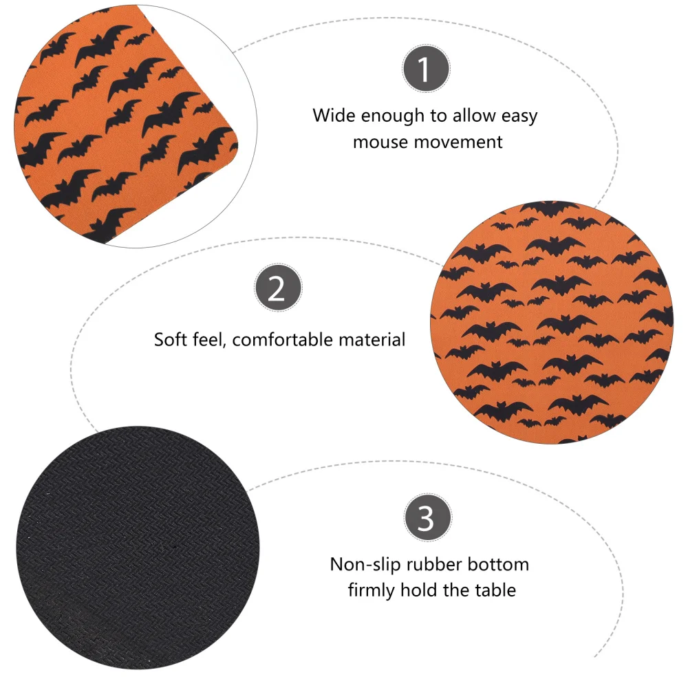 

2pcs Pattern Mat Laptop Computer Gaming Pad Cushion
