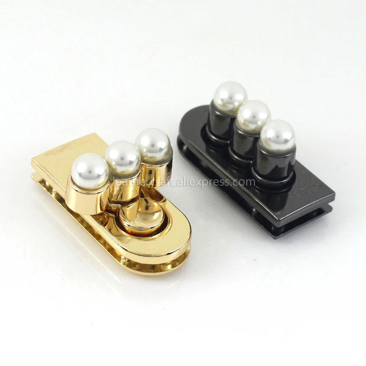 1 шт. металлическая жемчужная защелка с защелкой модная сумка кожаный кошелек