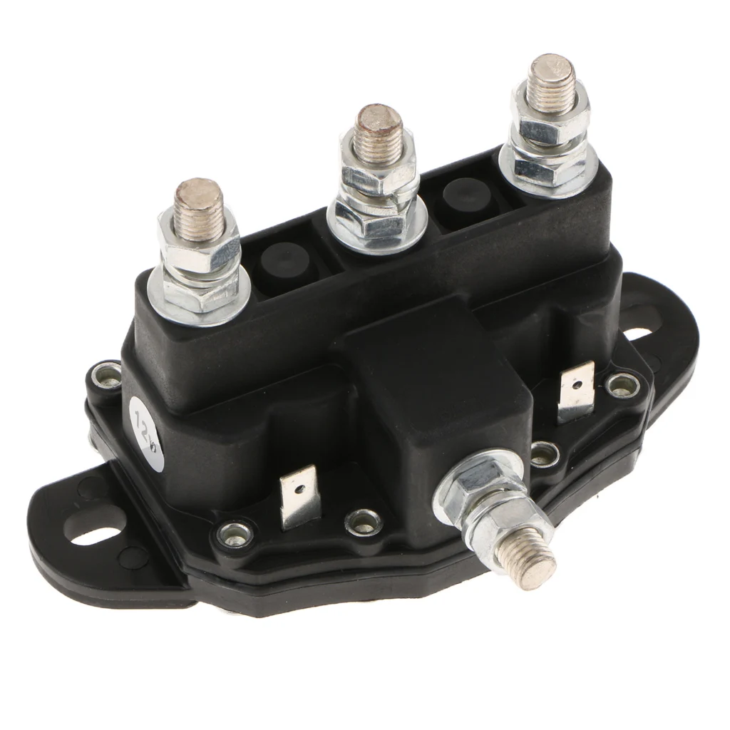 

12V DC Solenoid Relay Contactor Winch Rocker Reversing Switch For Truck ATV