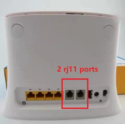 Беспроводной Wi-Fi-Роутер ZTE MF283 MF283u 9 шт. с портами rj11 для телефонных звонков |