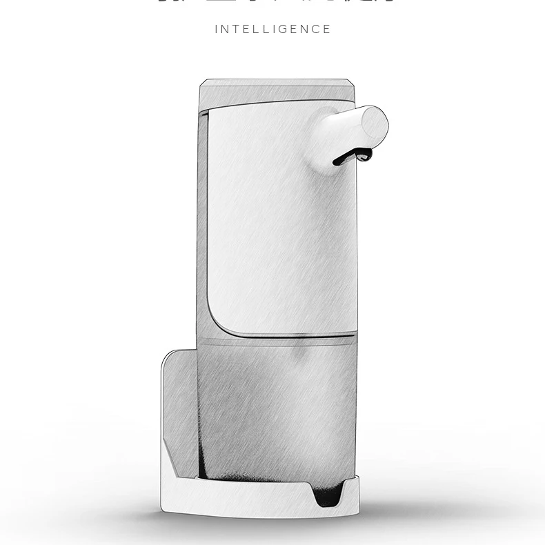 450 мл автоматический диспенсер для мыла рук мыльный дезинфекции не требующий