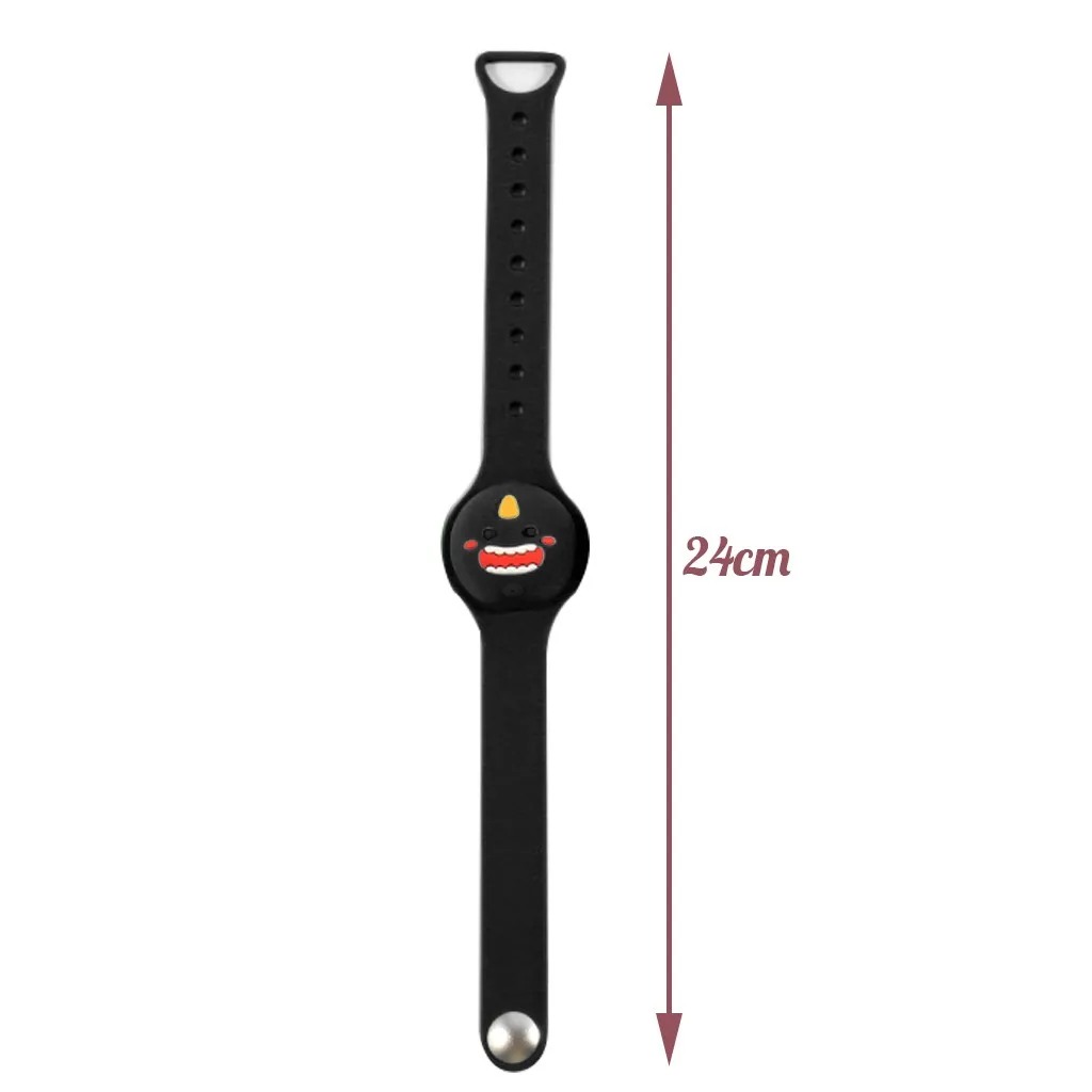 

Kids Outdoor Portable Silica-Gel Spray Cute Cartoon Watch Hand-Washing Liquid Wristband Creative Dispenser Handwash Sanitizing C