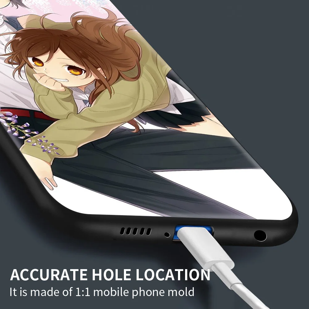

Horimiya Anime Phone Case For Xiaomi Redmi Note 10 Pro Max 9S 9 8 Pro 8T 8A 7 7A 9A 9C K40 Silicone Back Cover Coque Fundas
