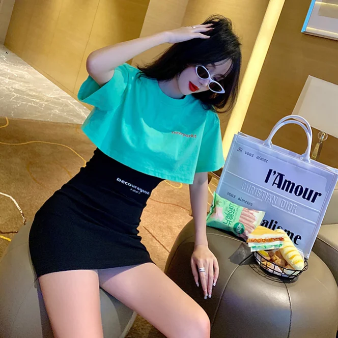 

2021 Sexy fashion Summer Sleeveless Straps Dress Women Bodycon Dresses Low Chest Bag Hip Backless Party Dress MiniDress