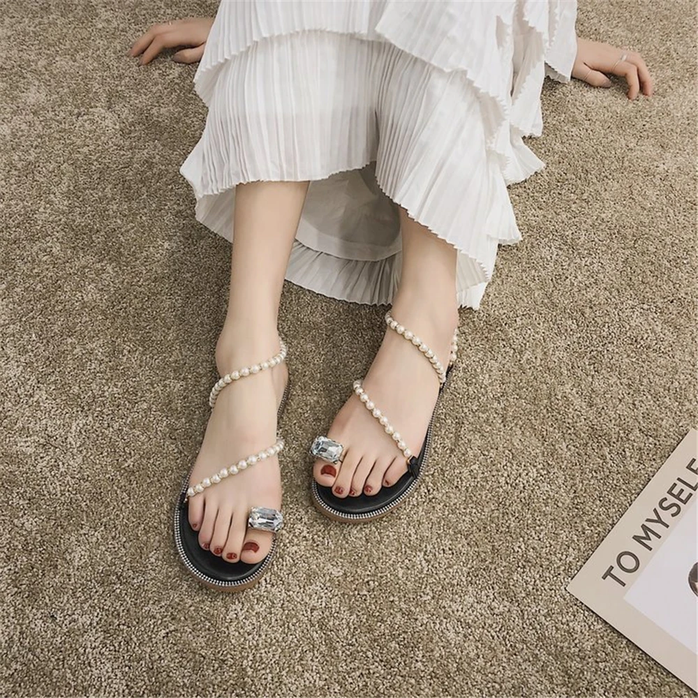 

Zapatos Blancos Mujer Casuales De Sandals Women Summer Shoes Planos Slippers Plate Femme Sandalias Verano Para Casual Flats 2021