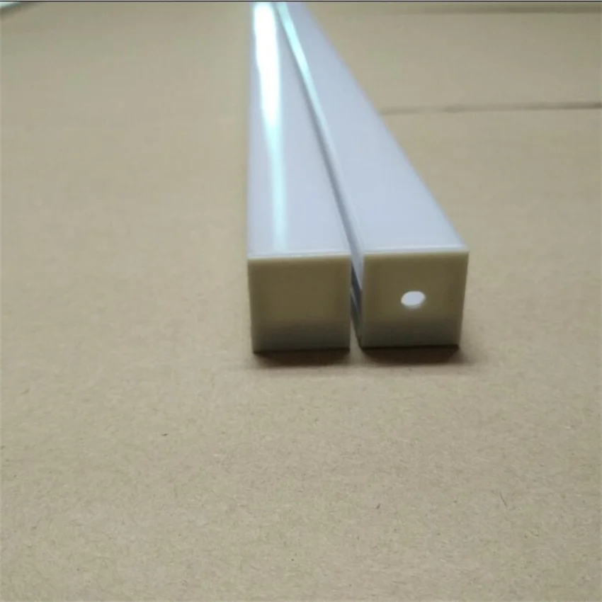 1M/PCS Free Shipping Wholesale Price High Quality Square Shape Aluminum Channel  for LED Strips  Housing