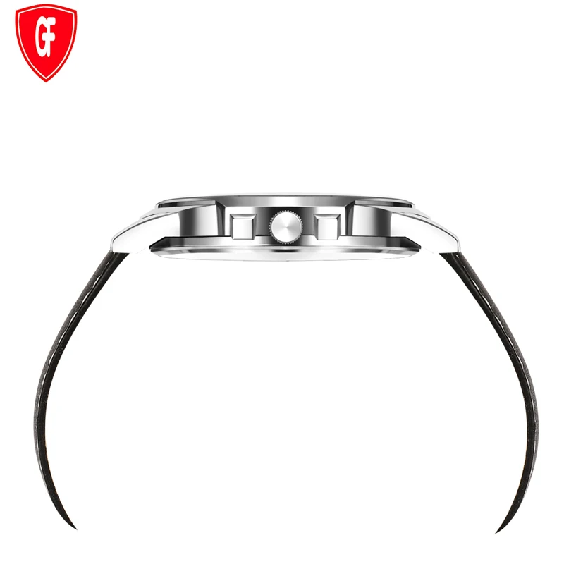 Креативный узор мужские кварцевые деловые наручные часы светящиеся Ретро дизайн