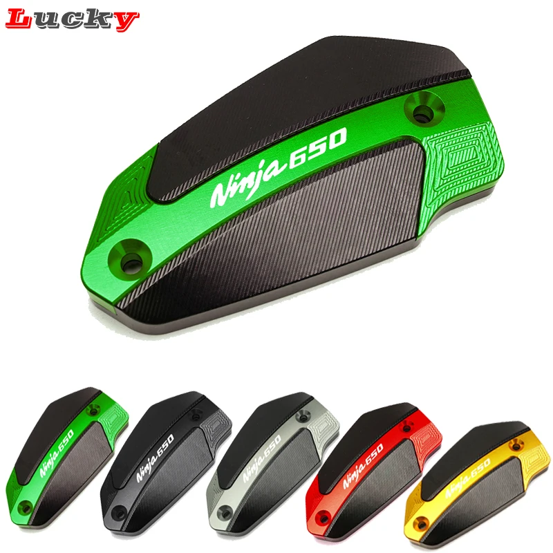

Для KAWASAKI NINJA650 NINJA 650 2016 2017 2018 Универсальный мотоциклетный CNC Передняя Крышка Резервуара жидкости цилиндр резервуар Тормозная крышка