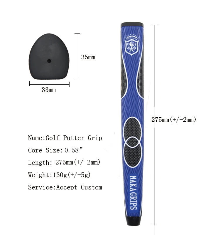 NAKA круг из искусственной кожи клюшки для гольфа 4 цвета Бесплатная