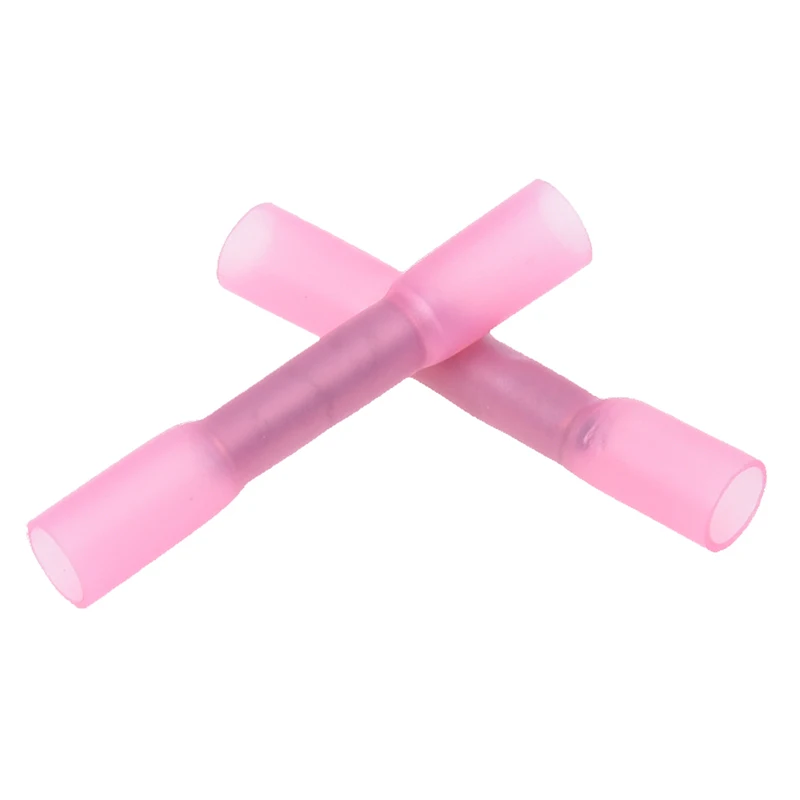 Top 100Pcs термоусадочные стыковые обжимные электрические клеммы термоусадочный