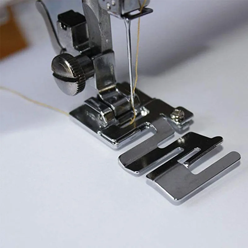 

2Pc Domestic Sewing Machine Removable Foot Presser Overlock Foot Rolled Hem Feet For Brother Singer Sewing Accessories # 29306-2