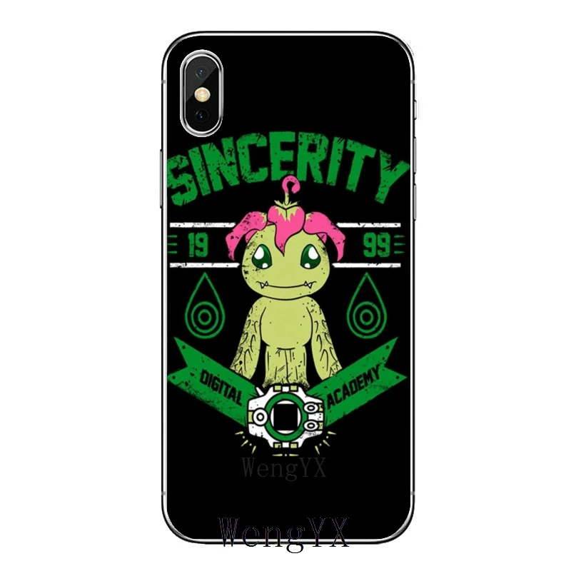 Чехол для Samsung Galaxy Note 10 9 8 5 4 S10E S10 Lite S9 S8 S7 S6 Edge Plus S5 S4 Mini "kawaii Digimon Digital Monsters".