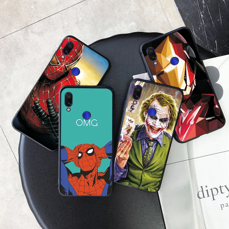 Captain Marvel Phone Bags For Huawei Honor 8A 8C 8X Case Black TPU Back Cover on Y5 Y6 2017 Y9 2018 Y7 2019 |