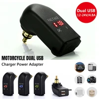 new 12 24v 4 8a motorcycle dual usb charger power adapter cigarette lighter socket for bmw f800gs f650gs f700gs r1200gs r1200rt