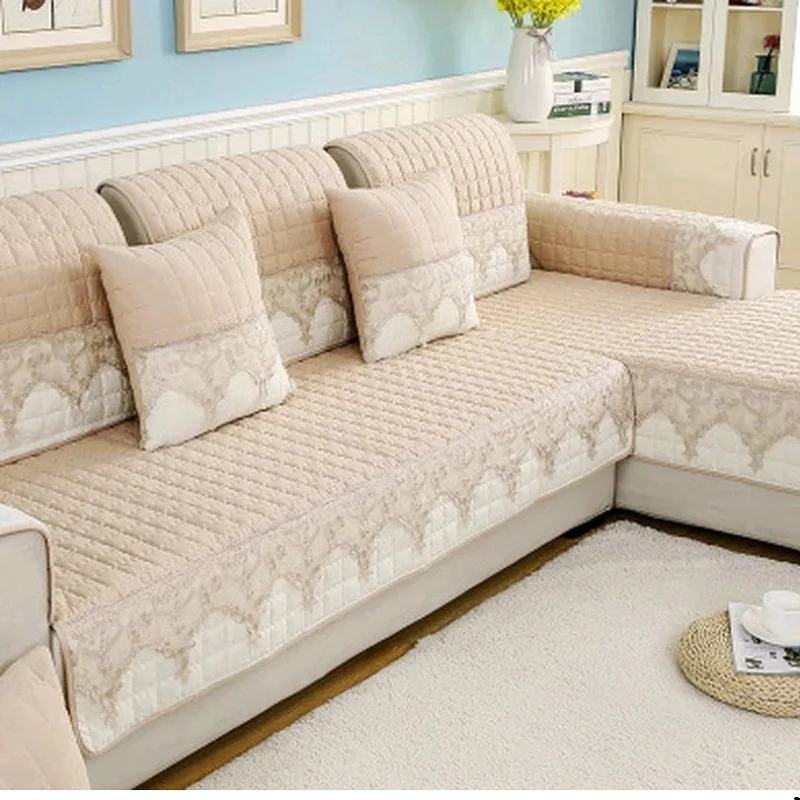 Подушка для дивана нескользящий чехол защитное всесезонное универсальное