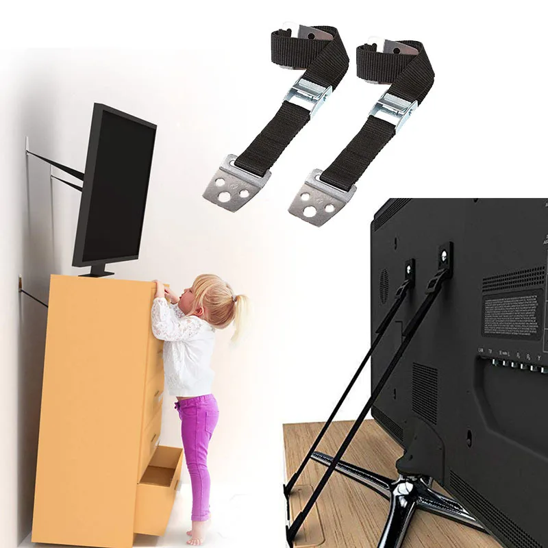2 шт./лот детские ремни безопасности с анти наконечником для плоского телевизора