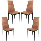 Быстрая бесплатная доставка 4 шт. современные обеденные стулья в американском стиле кантри подходят для столовой и кухонной мебели HWC