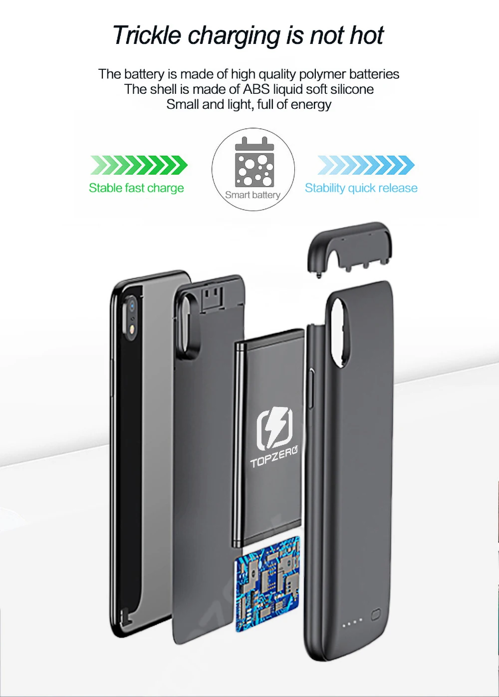 Зарядное устройство чехол для iPhone 5 5S SE 6 6S 7 8 Plus X XS XR XS MAX 11 Pro MAX Универсальное портативное зарядное устройство чехол
